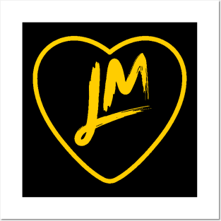 lm yellow Posters and Art